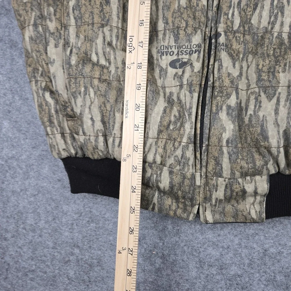 Browning Camo Jacket Coat Men's Size Small Hunting Reversible Gorpcore Mossy Oak
